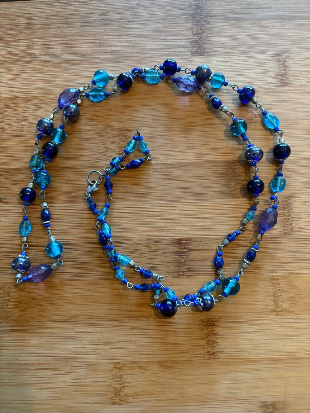 Vintage Glass Bead Necklace